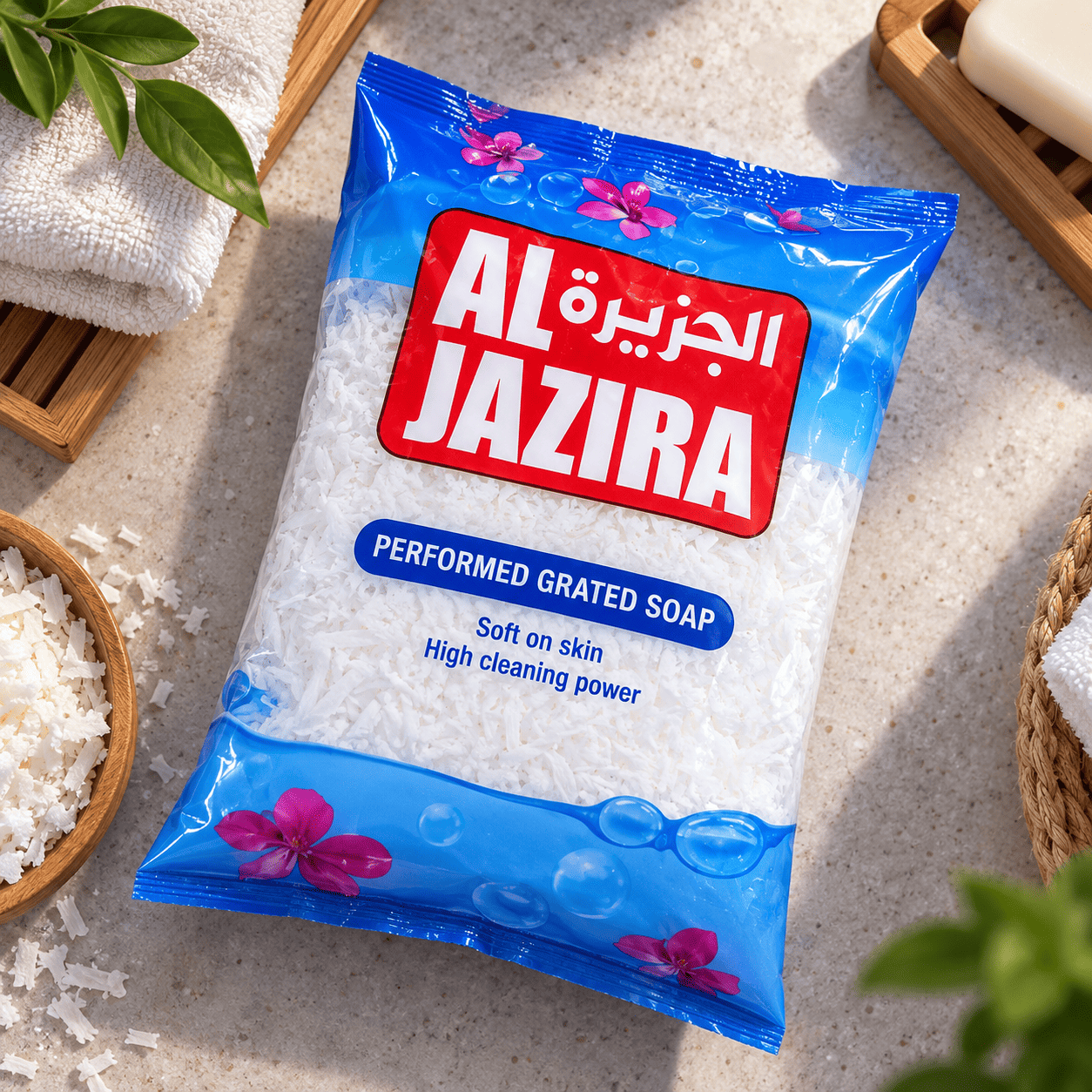 برش صابون معطر الجزيرة - 400 غ