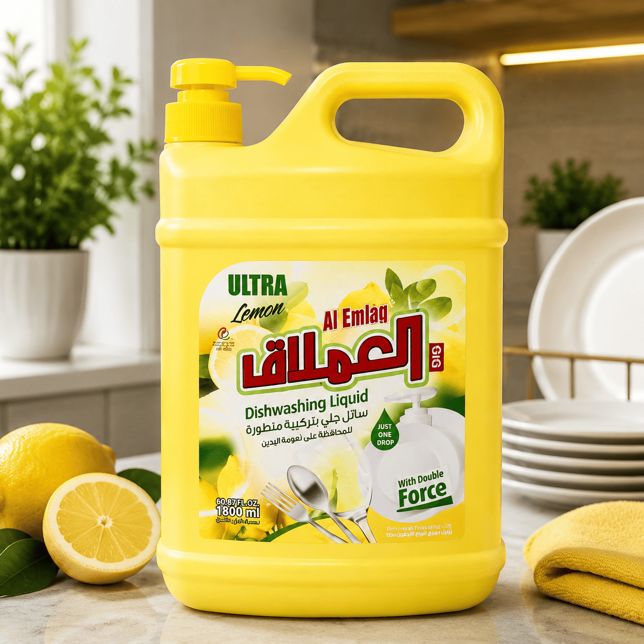 سائل جلي العملاق 1800 مل