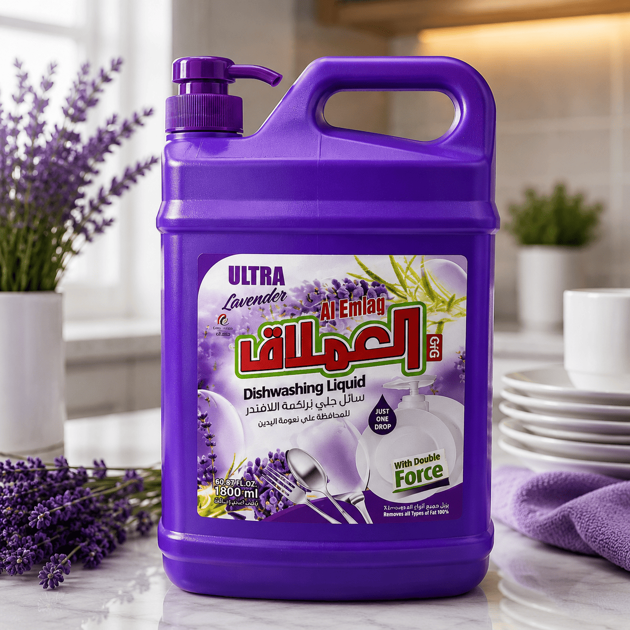 سائل جلي العملاق 1800 مل