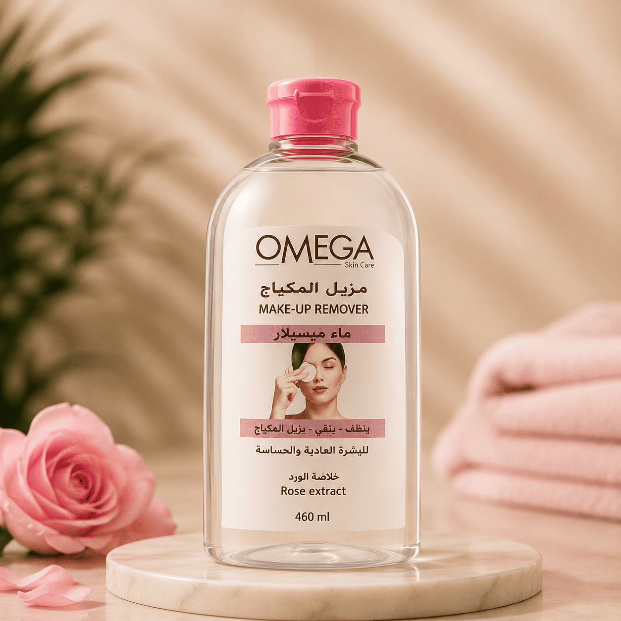 مزيل مكياج أوميجا - 480 مل